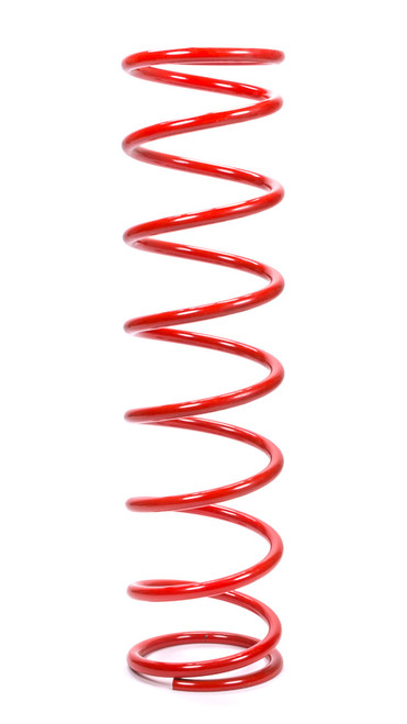 Coil Spring - Conventional - 5 in OD - 20 in Length - 100 lb/in Spring Rate - Rear - Steel - Red Powder Coat - Each