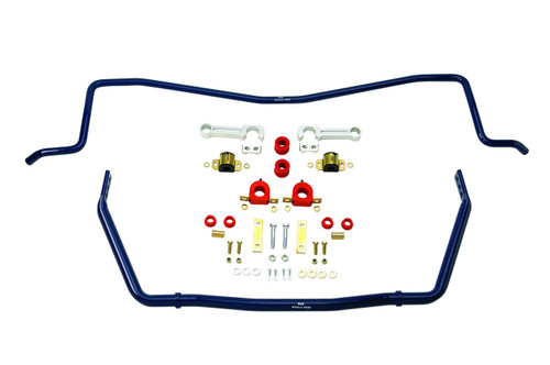 Sway Bar - Front / Rear - Steel - Blue Powder Coat - GT - Ford Mustang 2005-14 - Kit
