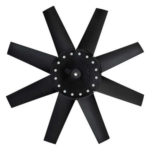 Electric Fan Blade - Replacement - 15 in - Straight Blade - Plastic - Black - Flex-A-Lite Electric Fans - Each