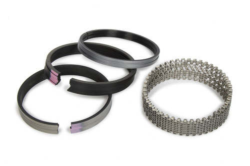 Piston Rings - MAHLE Original - 4.040 in Bore - Drop In - 5/64 x 5/64 x 3/16 in Thick - Standard Tension - Steel - Plasma Moly - 8-Cylinder - Kit Piston Rings - MAHLE Original - 4.040 in Bore - Drop In - 5/64 x 5/64 x 3/16 in Thick - Standard Tension - Steel - Plasma Moly - 8-Cylinder - Kit