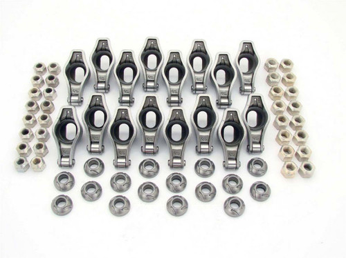 Rocker Arm - Magnum - 7/16 in Stud Mount - 1.65 Ratio - Roller Tip - Chromoly - Pontiac V8 - Set of 16 Rocker Arm - Magnum - 7/16 in Stud Mount - 1.65 Ratio - Roller Tip - Chromoly - Pontiac V8 - Set of 16