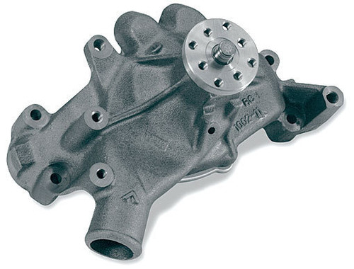 Water Pump - Mechanical - Stage 2 - 5/8 in Pilot - Long Design - Aluminum - Natural - Big Block Chevy - Each
