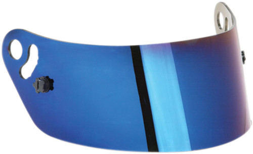 Helmet Shield - Blue - Vapor / Air Vapor / Vapor SC / Vapor LS / Charger / Super Charger / Draft Helmets - Each