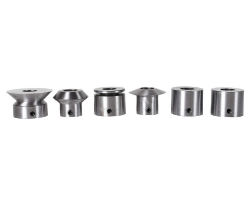 Bead Roller Die - Hemming Set - 90 Degree / 120 Degree / Flat - Steel - Natural - Woodward Fab Bead Roller - Kit