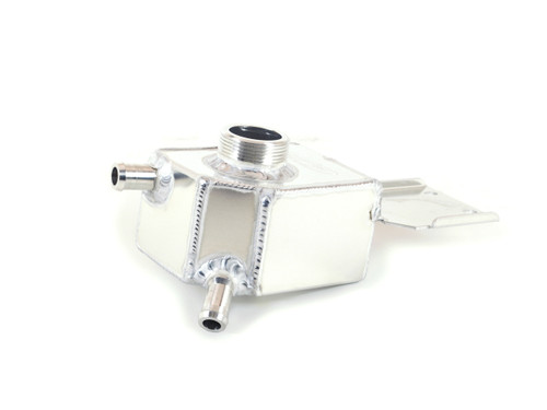 Intercooler Tank - Billet Radiator Style Neck - Aluminum - Natural - Cobra - Ford Mustang 2003-04 - Each