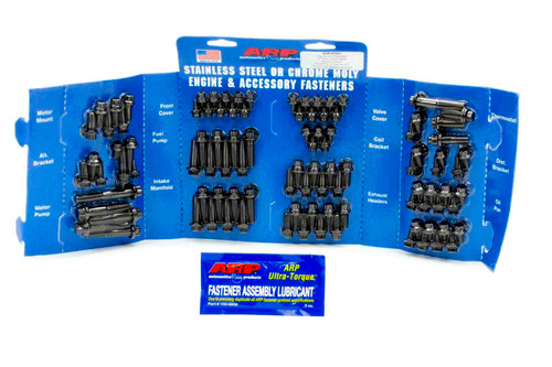 Engine and Accessory Fastener Kit - 12 Point Head - Chromoly - Black Oxide - Big Block Chevy - Kit