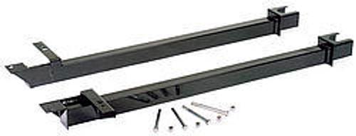 Subframe Connectors - Bolt-On - 2 x 1-1/2 x 0.083 Tubing - Steel - Black Powder Coat - GM F-Body 1970-75 - Kit