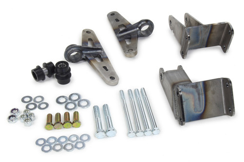Motor Mount - Bolt-On - Bushings / Hardware Included - Steel - Natural - Small Block Ford - Ford Mustang 1964-70 - Kit