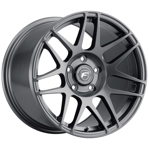 Wheel - F14 Drag Wheel - 17 x 4.5 in - 1.800 in Backspace - 5 x 4.75 in Bolt Pattern - Aluminum - Gray Powder Coat - Each