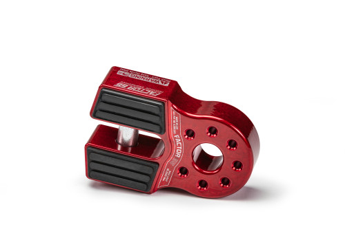 Shackle Mount - FlatLink - 16000 lb Capacity - 1-3/4 in Thick - Aluminum - Red Anodized - Each