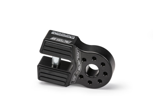 Shackle Mount - FlatLink - 16000 lb Capacity - 1-3/4 in Thick - Aluminum - Black Anodized - Each