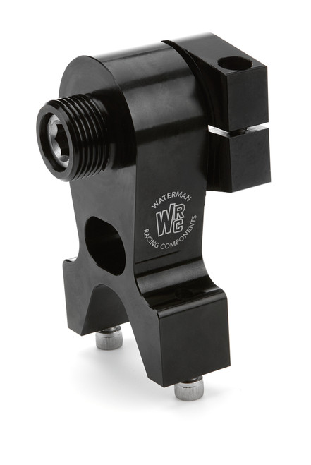 Cable Drive Adapter - Chassis Mount - Bolt-On - Fuel Pump Mount - Hardware Included - Aluminum - Black Anodized - Each