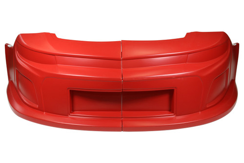 Nose - 2-Piece Complete - Plastic - Red - Chevrolet Camaro - ABC NextGen - Kit