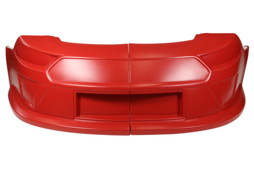 Nose - 2-Piece Complete - Plastic - Red - Ford Mustang - ABC NextGen - Kit