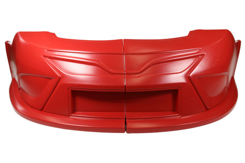 Nose - 2-Piece Complete - Plastic - Red - Toyota Camry - ABC NextGen - Kit