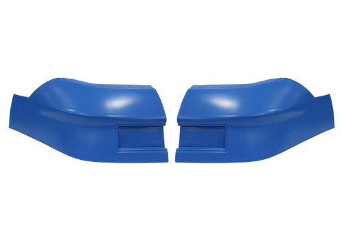 Nose - ABC - 2-Piece Complete - Plastic - Chevron Blue - Ford Fusion - Kit