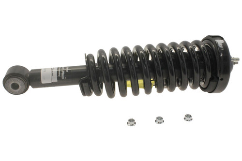 Strut - Strut-Plus - Twin-Tube - Black Boot Included - Steel - Black Paint - Front - 2WD - Ford Fullsize Truck 2004-08 - Each