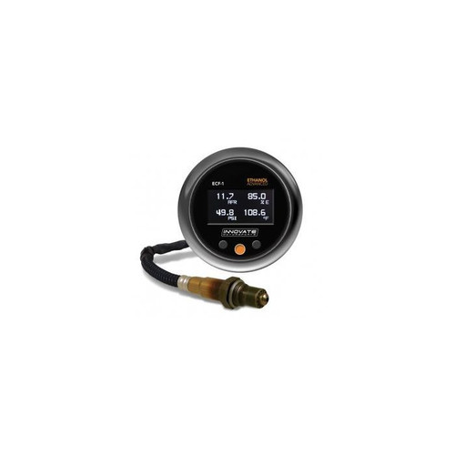 Gauge Kit - Digital - ECF-1 - Ethanol Content / Fuel Temperature / Fuel Pressure / Wideband O2 - Multifunction - Ethanol Sensor Included - Kit