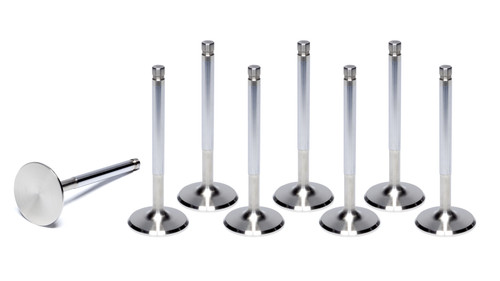 Intake Valve - 6000 Series - 1.880 in Head - 3/8 in Valve Stem - 4.980 in Long - Stainless - Small Block Mopar - Set of 8