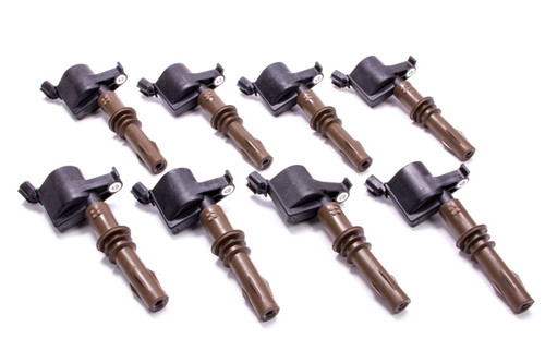 Ignition Coil Pack - Coil-On-Plug - Black - 3-Valve - Ford Modular - Set of 8