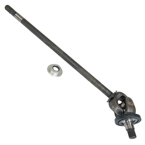 Axle Shaft - 35 Spline - 45.96 in Long - Passenger Side - Front - Steel - Natural - Ford - Dana 60 - Each Axle Shaft - 35 Spline - 45.96 in Long - Passenger Side - Front - Steel - Natural - Ford - Dana 60 - Each