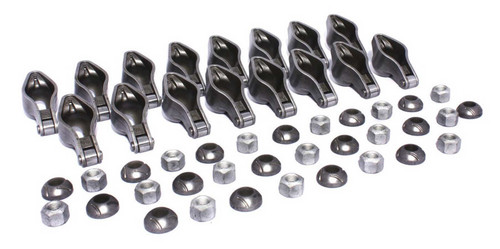 Rocker Arm - Magnum - 7/16 in Stud Mount - 1.72 Ratio - Roller Tip - Chromoly - Big Block Chevy - Set of 16