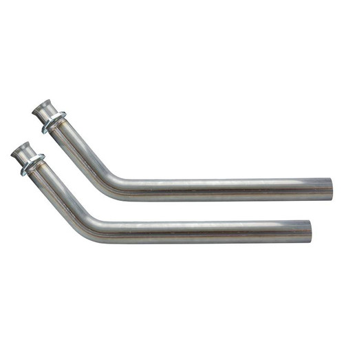 Intermediate Pipe - 2.5 in Diameter - Stainless - Small Block Chevy - GM Fullsize Truck 1967-72 - Pair