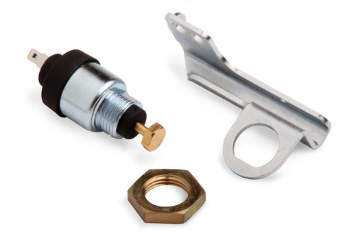 Throttle Solenoid - Idle Kick-Up - Bracket - Steel - Zinc Oxide - Street Demon Carburetors - Kit