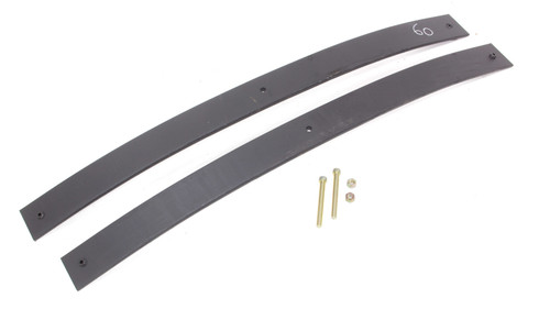 Helper Spring Kit - Softride - Add-A-Leaf - 1-1/2 in Lift - Rear - Steel - Black Paint - Ford Fullsize Truck 2008-14 - Pair