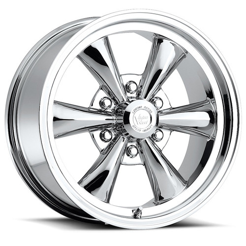 Wheel - Legend 6 - 17 x 8 in - 4.500 in Backspace - 6 x 5.50 in Bolt Pattern - Aluminum - Chrome - Each