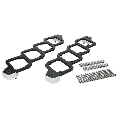 Ignition Coil Bracket - Coil Pack Style - Aluminum - Black Anodized - Remote Mount - D581 - GM LS-Series - Pair