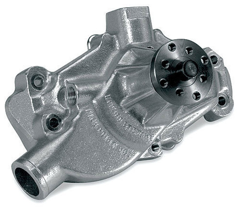 Water Pump - Mechanical - Stage 3 Severe Duty - 3/4 in Pilot - Short Design - Aluminum - Natural - Small Block Chevy - Each
