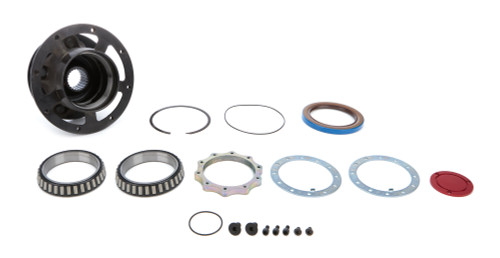 Wheel Hub - Front - 2-7/8 in Wide 5 - Bearings / Seal / Wheel Studs Included - Magnesium - Black Thermal Coated - Each Wheel Hub - Front - 2-7/8 in Wide 5 - Bearings / Seal / Wheel Studs Included - Magnesium - Black Thermal Coated - Each