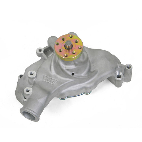 Water Pump - Mechanical - Action Plus - 5/8 in Pilot - Long Design - Aluminum - Natural - Big Block Chevy - Each