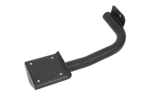Step Board - Side Box Step - Frame Mount - Driver Side - Aluminum - Black Powder Coat - 250 / 350 - Ford Fullsize Truck 2017-21 - Each