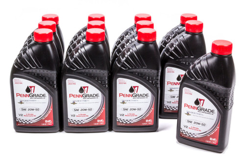 Motor Oil - 20W50 - Conventional - 1 qt Bottle - Motorcycle - Set of 12