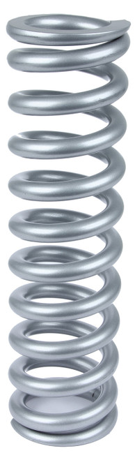 Coil Spring - Coil-Over - 3 in ID - 16 in Length - 75 lb/in Spring Rate - Steel - Silver Powder Coat - Each Coil Spring - Coil-Over - 3 in ID - 16 in Length - 75 lb/in Spring Rate - Steel - Silver Powder Coat - Each
