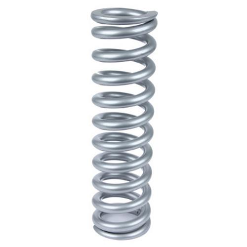 Coil Spring - Coil-Over - 3 in ID - 16 in Length - 150 lb/in Spring Rate - Steel - Silver Powder Coat - Each