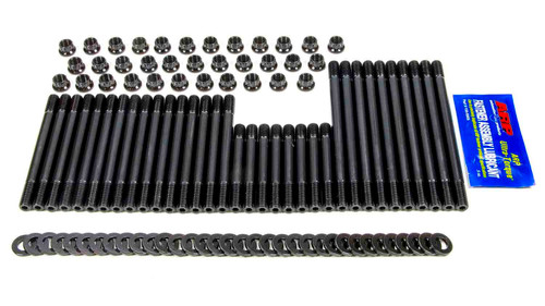 Cylinder Head Stud Kit - 7/16 in Studs - 12 Point Nuts - Chromoly - Black Oxide - Mopar 426 Hemi - Kit