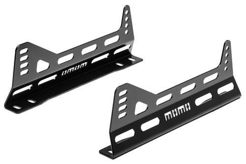 Seat Bracket - Side Mount - Steel - Black Powder Coat - Kit