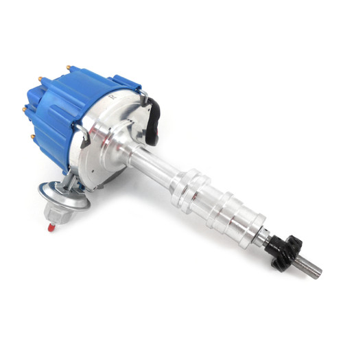 Distributor - Magnetic Pickup - Vacuum Advance - HEI Style Terminal - Blue - Ford FE-Series - Each Distributor - Magnetic Pickup - Vacuum Advance - HEI Style Terminal - Blue - Ford FE-Series - Each