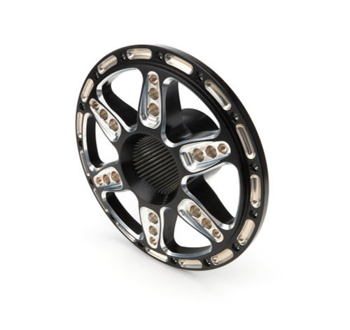 Wheel Center Section - 42 Spline - Aluminum - Black Anodized / Machined - Each Wheel Center Section - 42 Spline - Aluminum - Black Anodized / Machined - Each