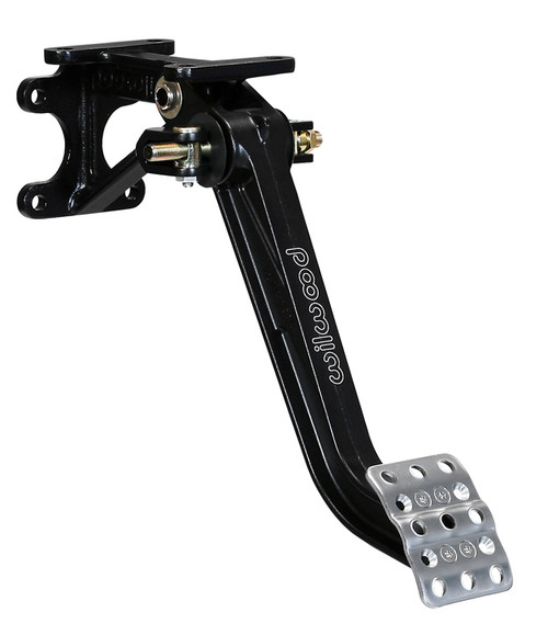 Pedal Assembly - Brake - 7 to 1 Ratio - 12.11 in Long - Forward Swing Mount - Aluminum - Black Paint - Each