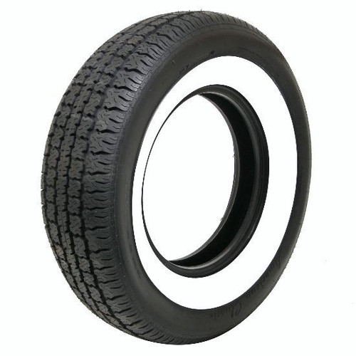 Tire - American Classic Collector - 225 / 75R-15 - Radial - White Sidewall - Each