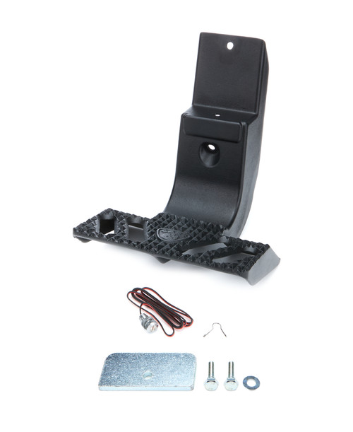 Step Board - MAX No-Drill - Frame Mount - Aluminum - Black Powder Coat - GM Fullsize Truck 2019-23 - Each