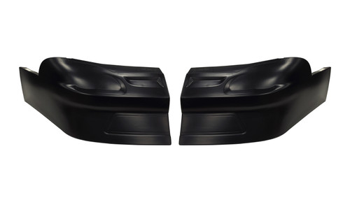 Nose - 2-Piece Complete - Plastic - Black - Chevy Monte Carlo 2002 - Kit Nose - 2-Piece Complete - Plastic - Black - Chevy Monte Carlo 2002 - Kit