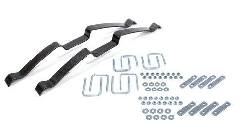 Helper Spring Kit - EZ-990 - Add-A-Leaf - Stock Height - Rear - Steel - Silver Powder Coat - Ford Fullsize Truck 2015-16 - Kit