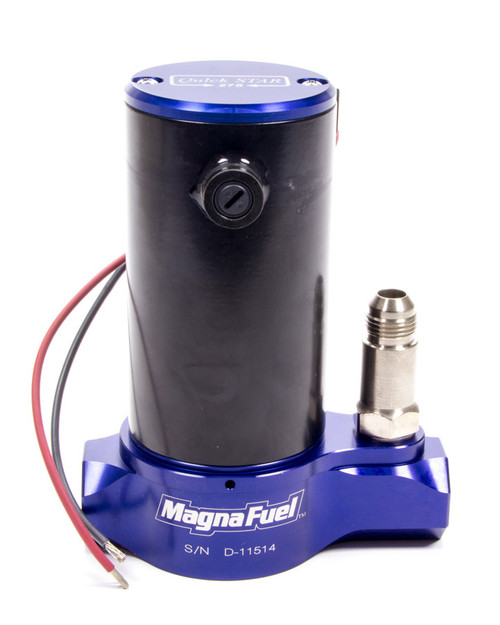 Fuel Pump - QuickStar 275 - Electric - In-Line - 18 psi - 10 AN Female O-Ring Inlet / Outlet - 8 AN Bypass - E85 / Gas - Each Fuel Pump - QuickStar 275 - Electric - In-Line - 18 psi - 10 AN Female O-Ring Inlet / Outlet - 8 AN Bypass - E85 / Gas - Each
