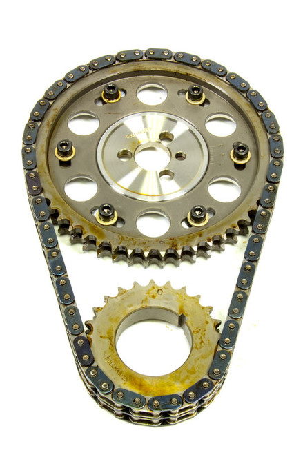 Timing Chain Set - Gold Series - Double Roller - Keyway Adjustable - Needle Bearing - Billet Steel - Big Block Chevy - Kit
