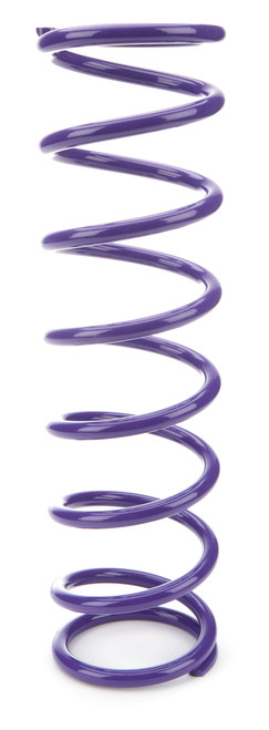 Coil Spring - Conventional - 3.5 in ID - 16 in Length - 125 lb/in Spring Rate - Steel - Purple Powder Coat - Each